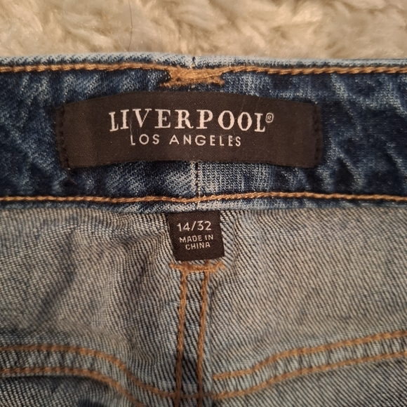 Liverpool Abby High Rise button fly Ankle Skinny Jeans size 14/32 - Picture 5 of 9